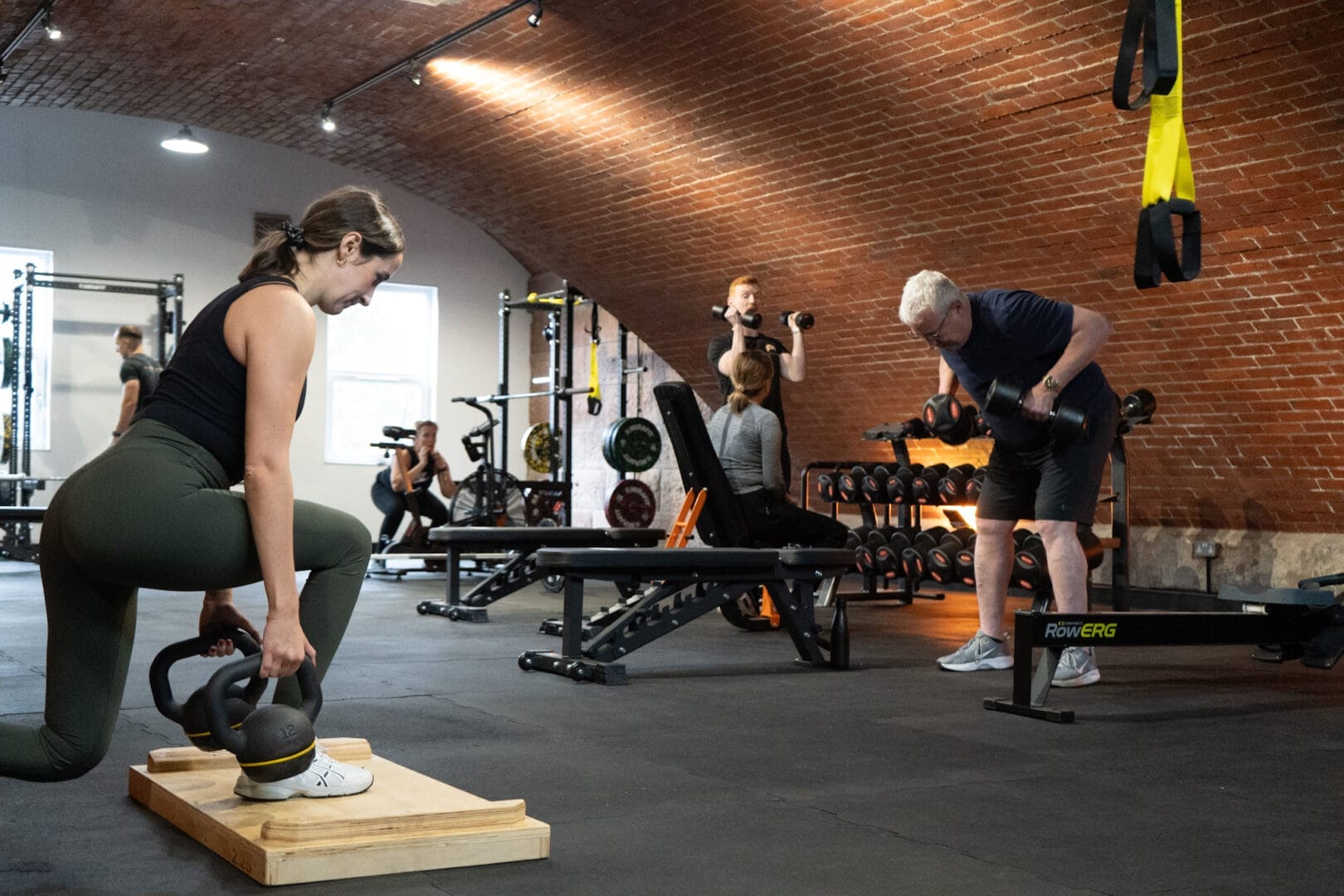 Personal training session at Platform Health and Fitness